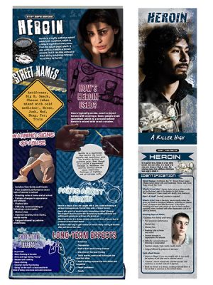 Heroin Prevention Retractable Banner Package