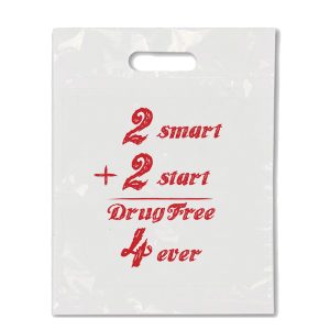 2019 DPW Theme - Die Cut Handle Litter Bag