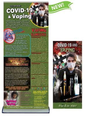 COVID-19 & Vaping Retractable Banner Package