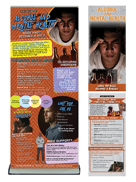 Alcohol & Mental Health Retractable Banner Package