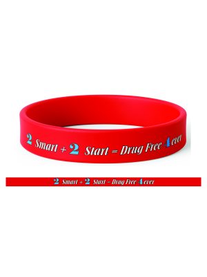2 Smart 2 Start Silicone Wristband
