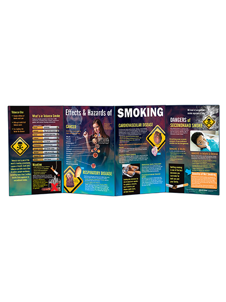 Effects & Hazards of Smoking Folding Display (4 Panel)