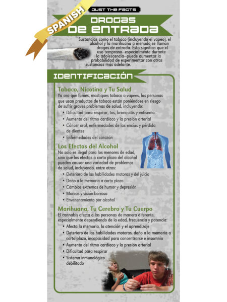 SPANISH Just the Facts Rack Card: Gateway Drugs