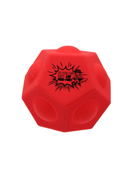 Be Your Own Hero. Live Drug-Free! Stress Pop Geo Ball Youth