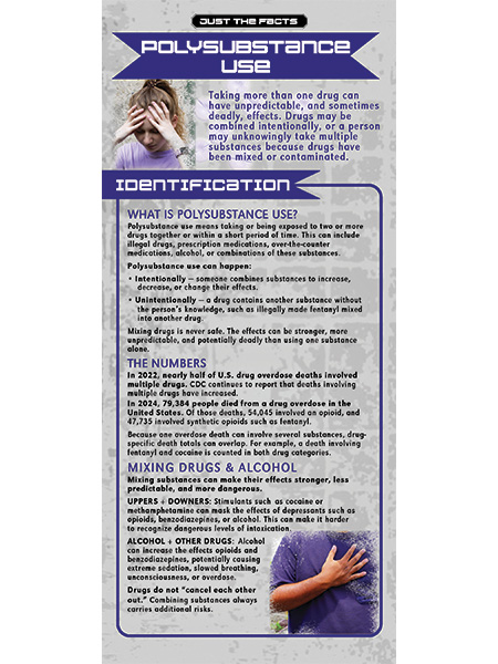 Just the Facts Rack Card: Polysubstance Use